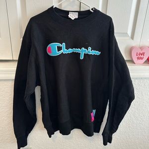 never worn size large champion crewneck